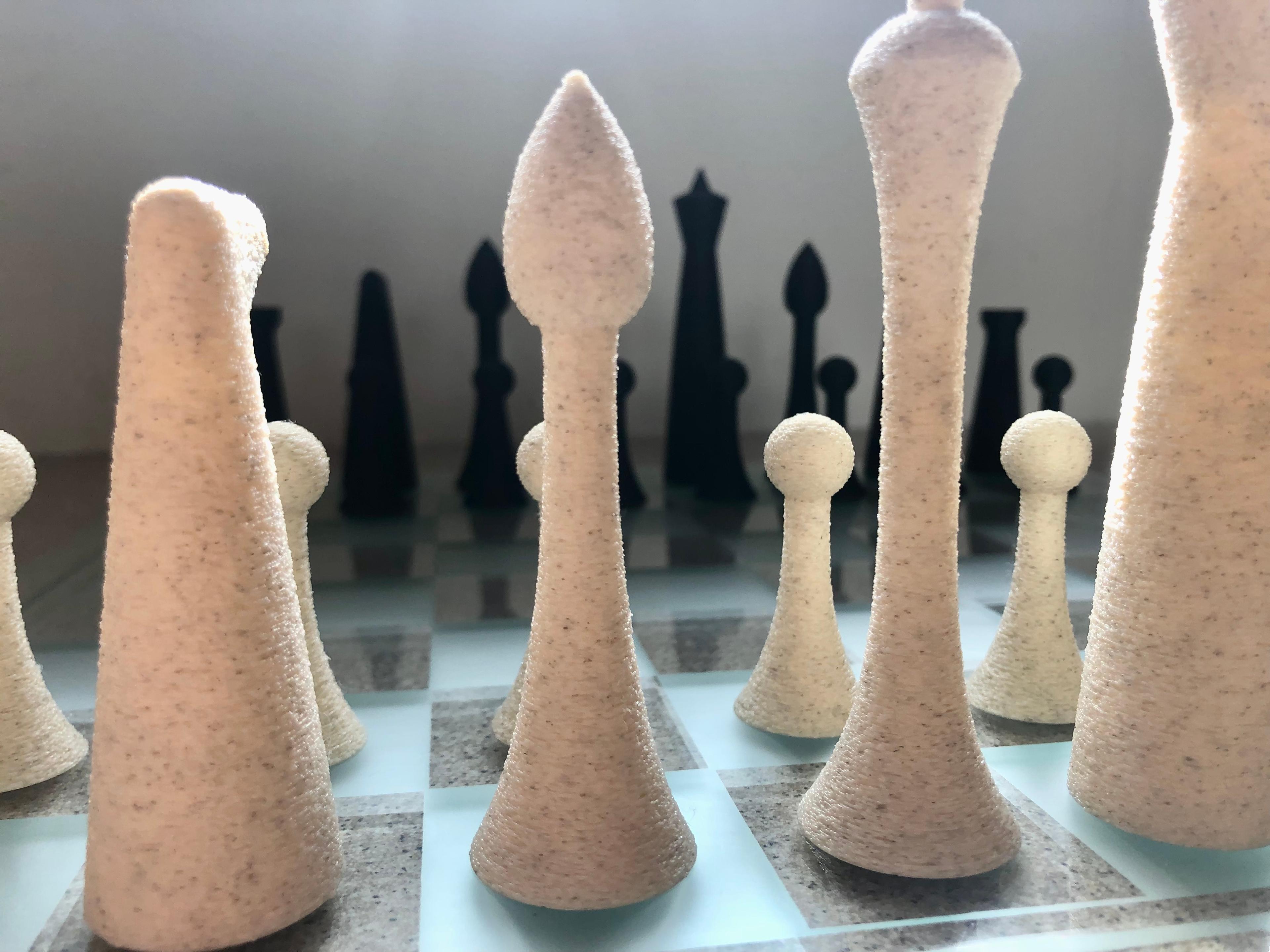 Herman Ohme's Chess Set 3d model