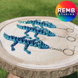 Articulated Dragon | Flexi Horn Dragon 3d model