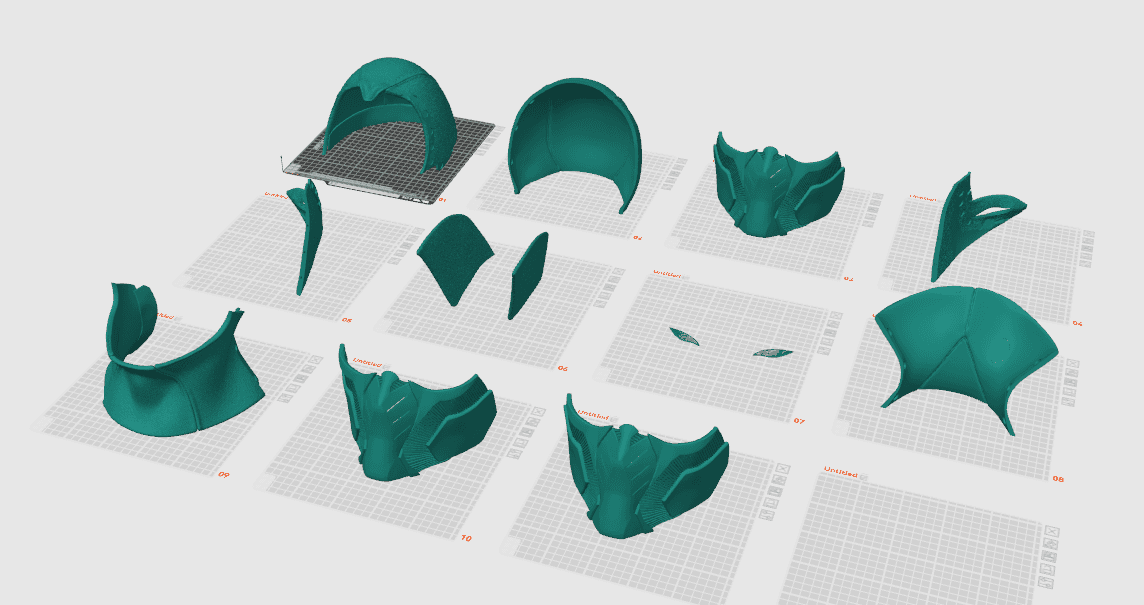 Ultimate Wolverine Mask 3D Printer File STL 3d model