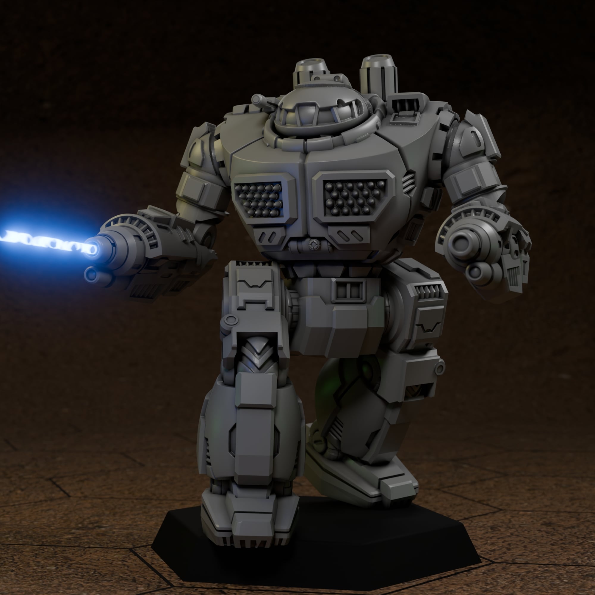 Grand Crusader For American Mecha 3d model