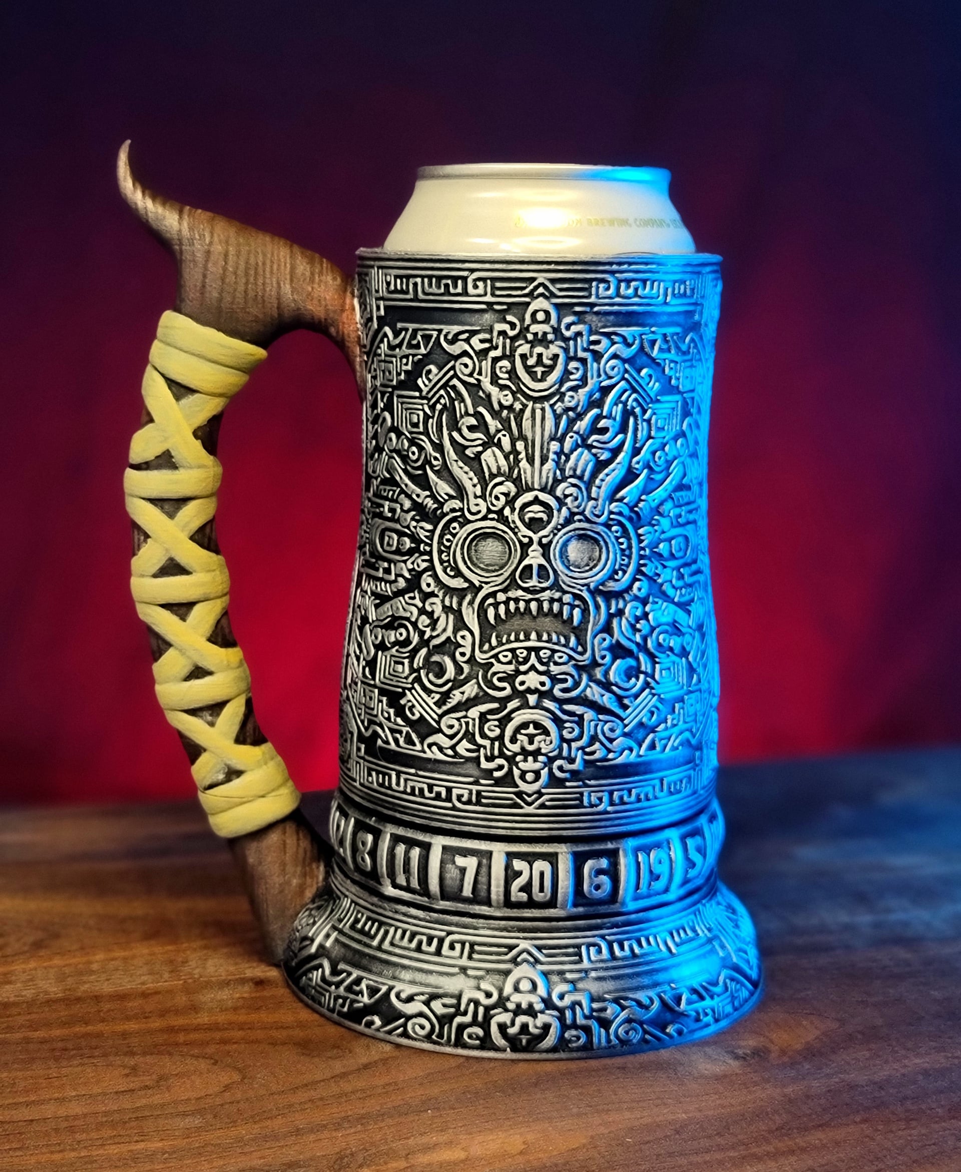 12oz. The Old God D20 Can Cozy 3d model