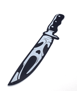 Ghost Face Scream inspired Bookmark 3d model