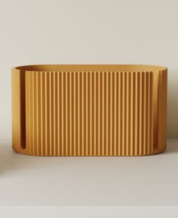 Cable Management Box - Zigzag pattern - Cable Storage Collection 3d model