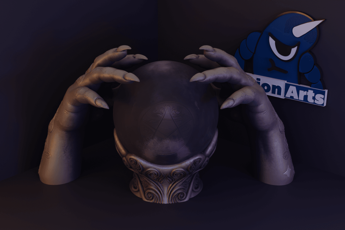 Mãos Misticas.stl 3d model