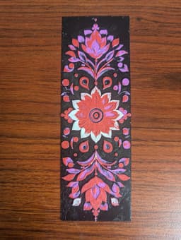 Rangoli Bookmark #5 3d model