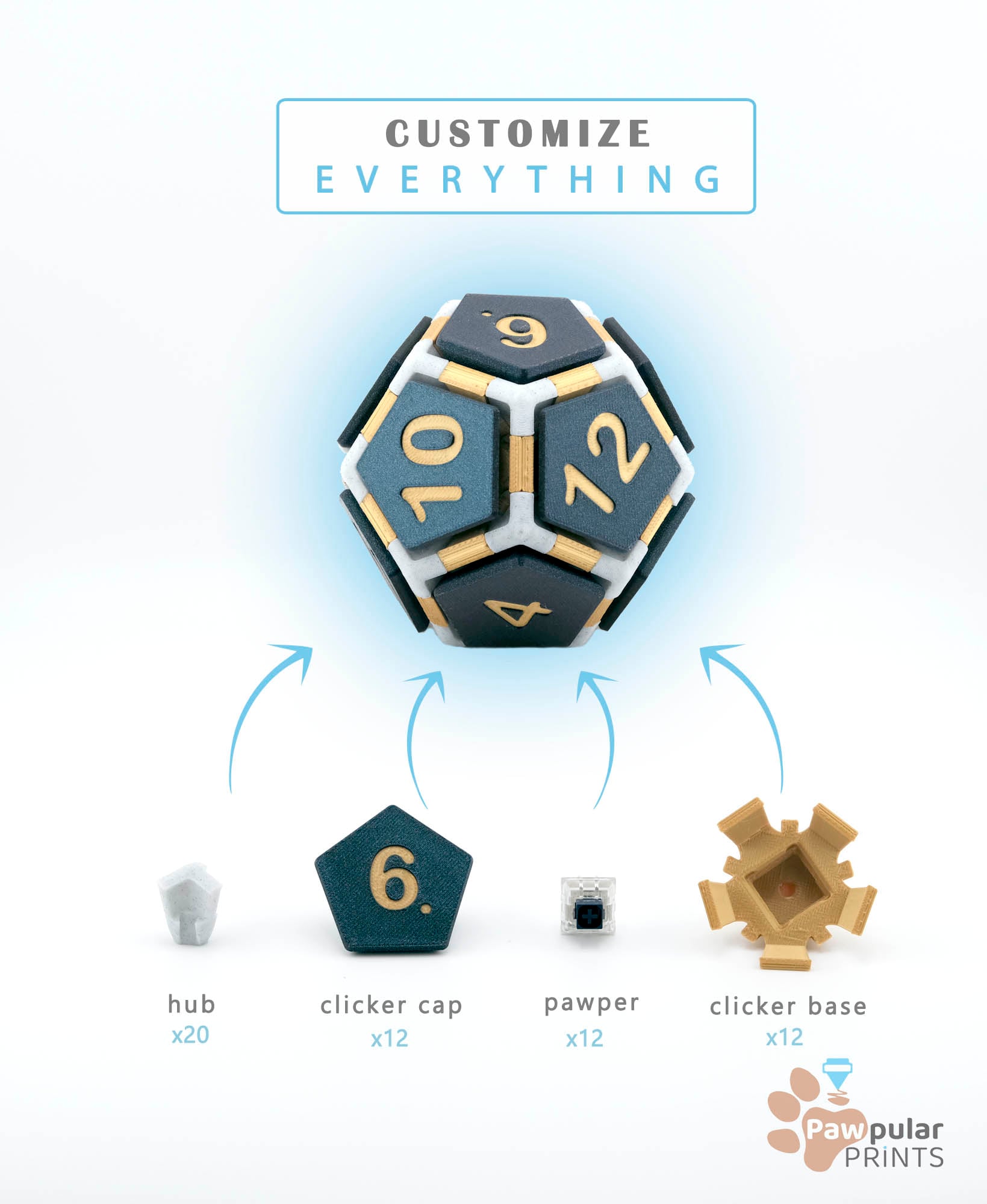 Click Twelve 3d model