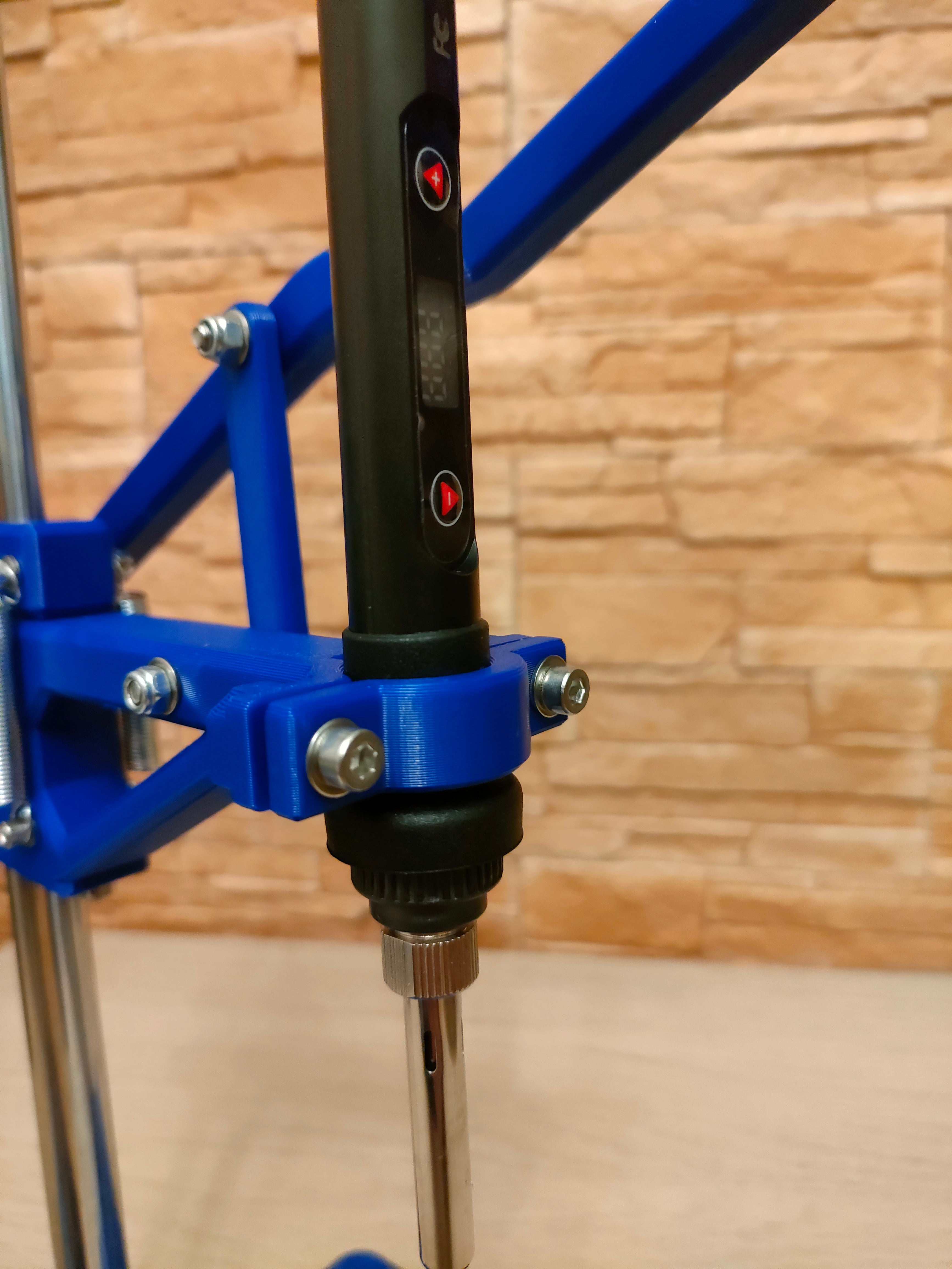 Soldering Iron Press for Threaded Inserts 3d model