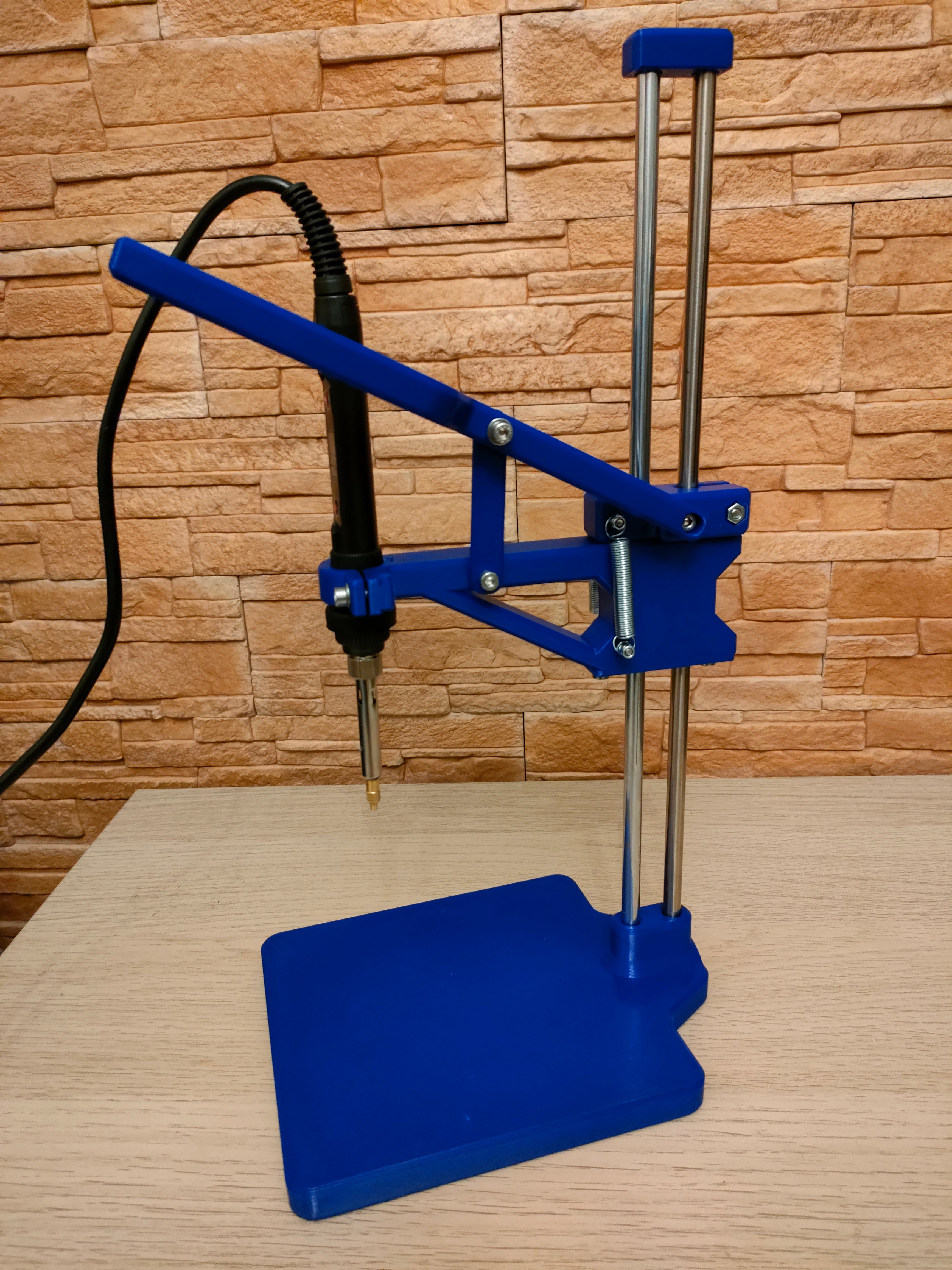 Soldering Iron Press for Threaded Inserts 3d model