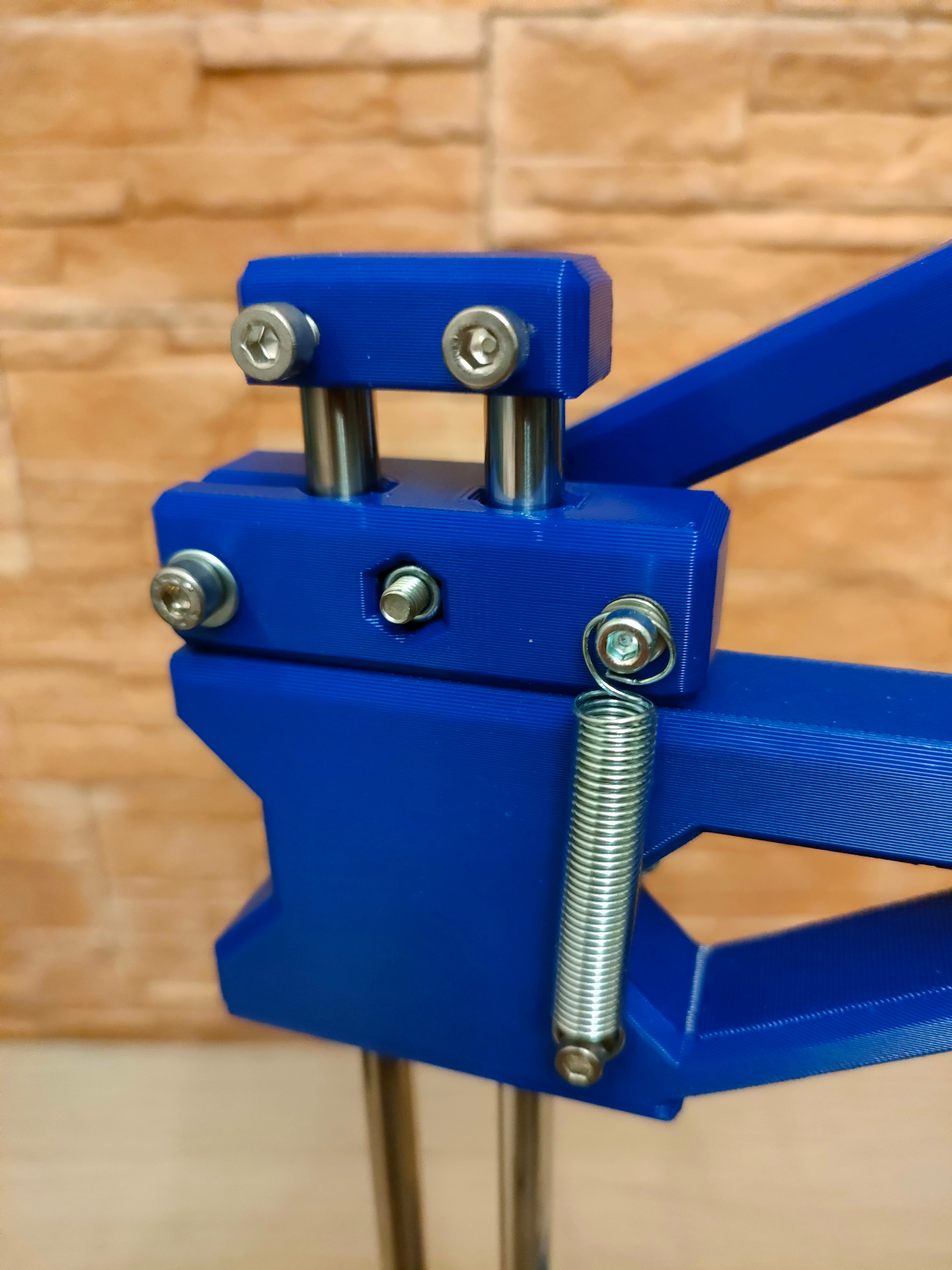 Soldering Iron Press for Threaded Inserts 3d model