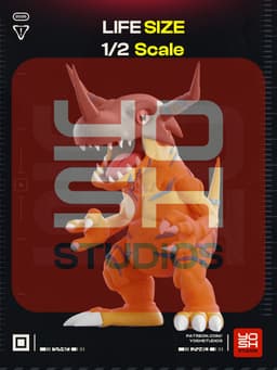 Life Size Grey Dinosaur 3D Printer STL 3d model