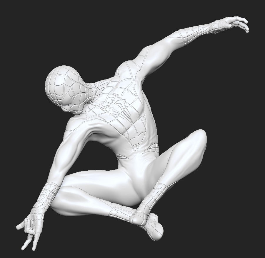 Amazing Spider-man and Venom 3d model