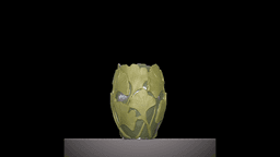 The Ginkgo’s Embrace — Relief Vase 3d model