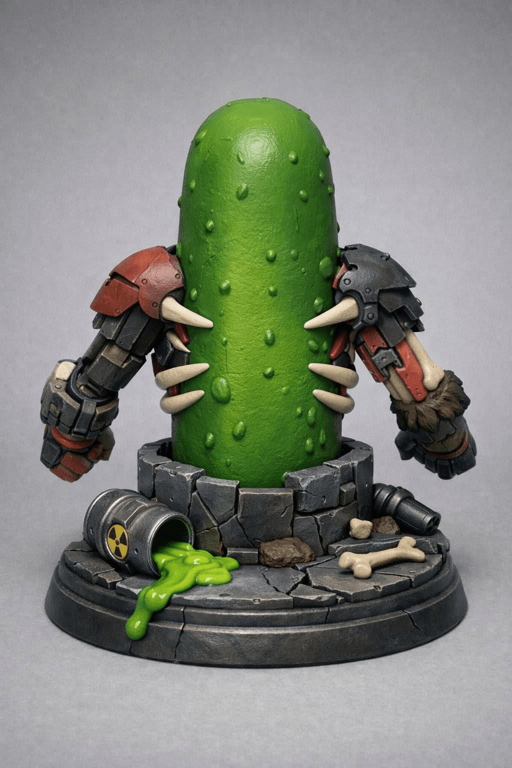 Pickle Rick Bust 3d model