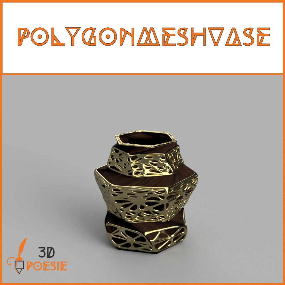 PolygonVase.3mf 3d model
