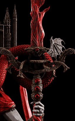 MESSMER THE IMPALER PREMIUM FIGURE – ABYSS ART STUDIO 3d model