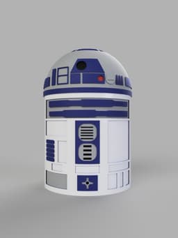 R2D2 container 3d model