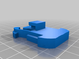 Crosstour Dash Cam to Go Pro Mount 3d model