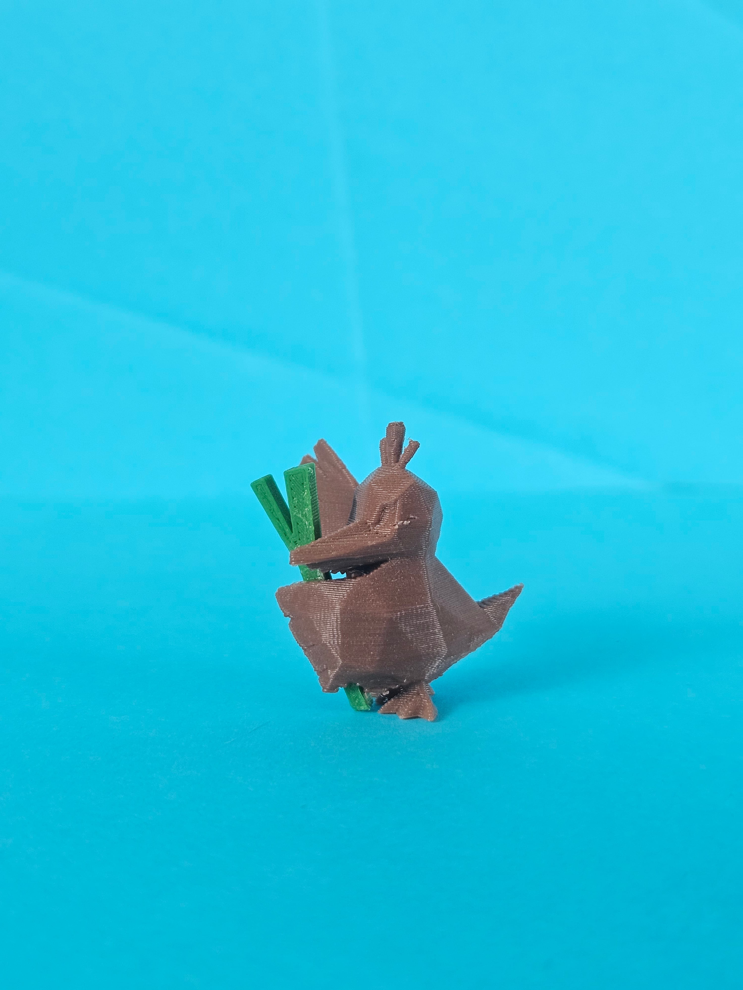 Farfetchd Low Poly Pokemon 3d model