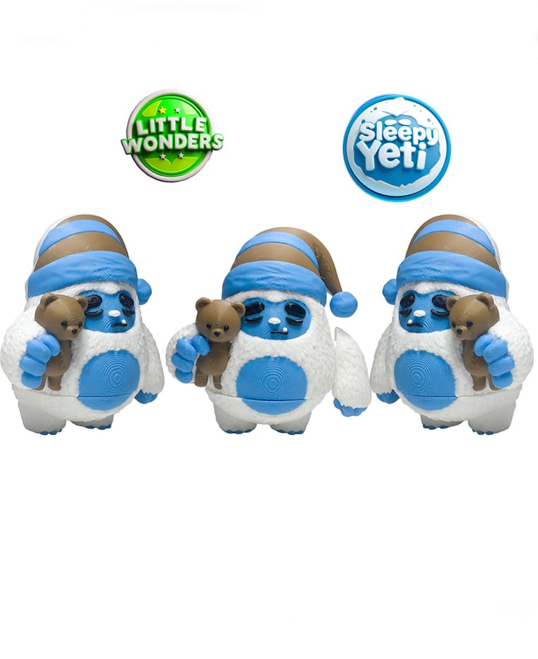 Sleepy Yeti 3d model