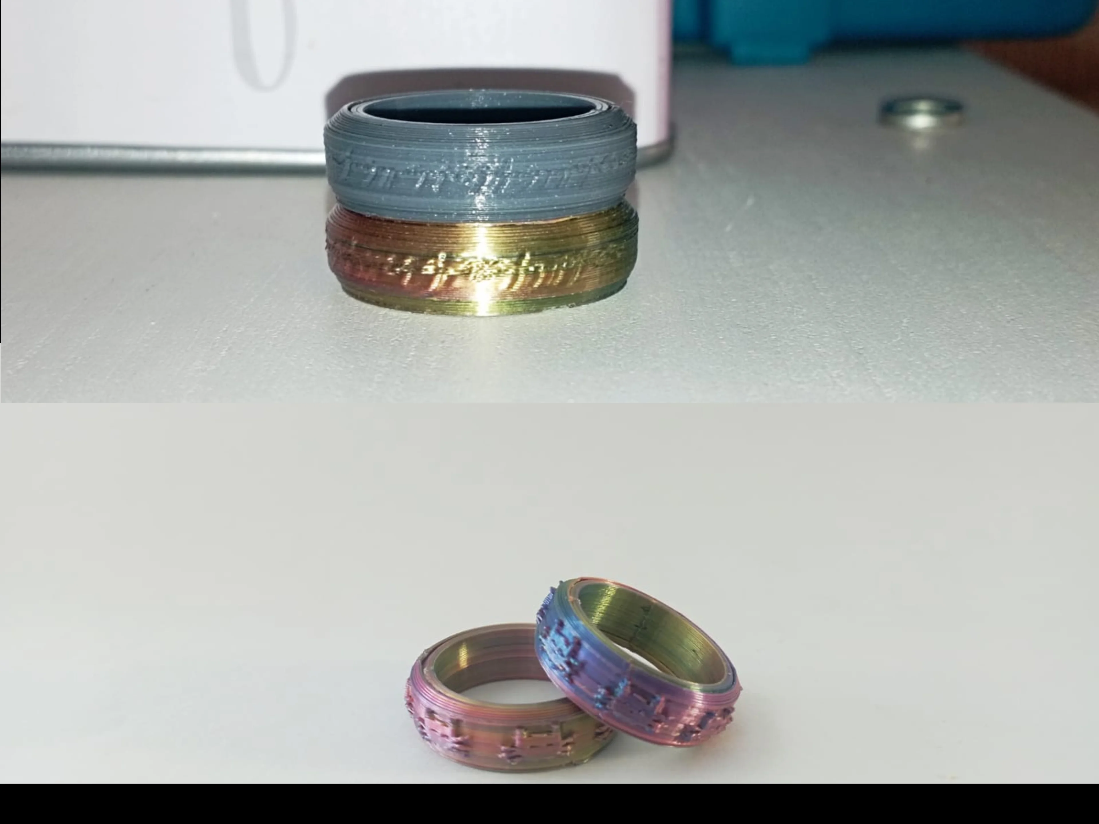 Fidgets Rings Cats & Another Ring About Lord of the Rings 3d model