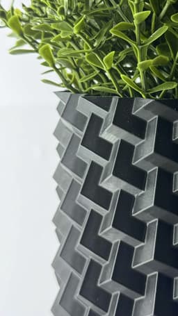 Planter Sharp Cubes 3d model