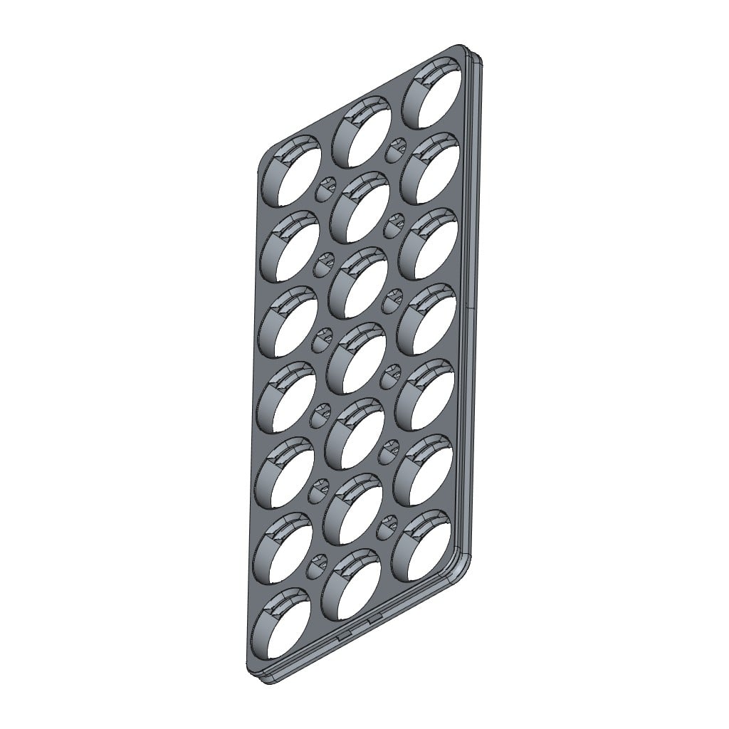 D-LOCK_PANEL.3X7-BLANK 3d model