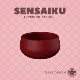 54. Cylinder - V35 Custom Vase Design - Ikebana Home Decoration 3d model