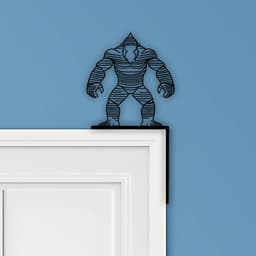 Yeti Door Corner Decor 3d model
