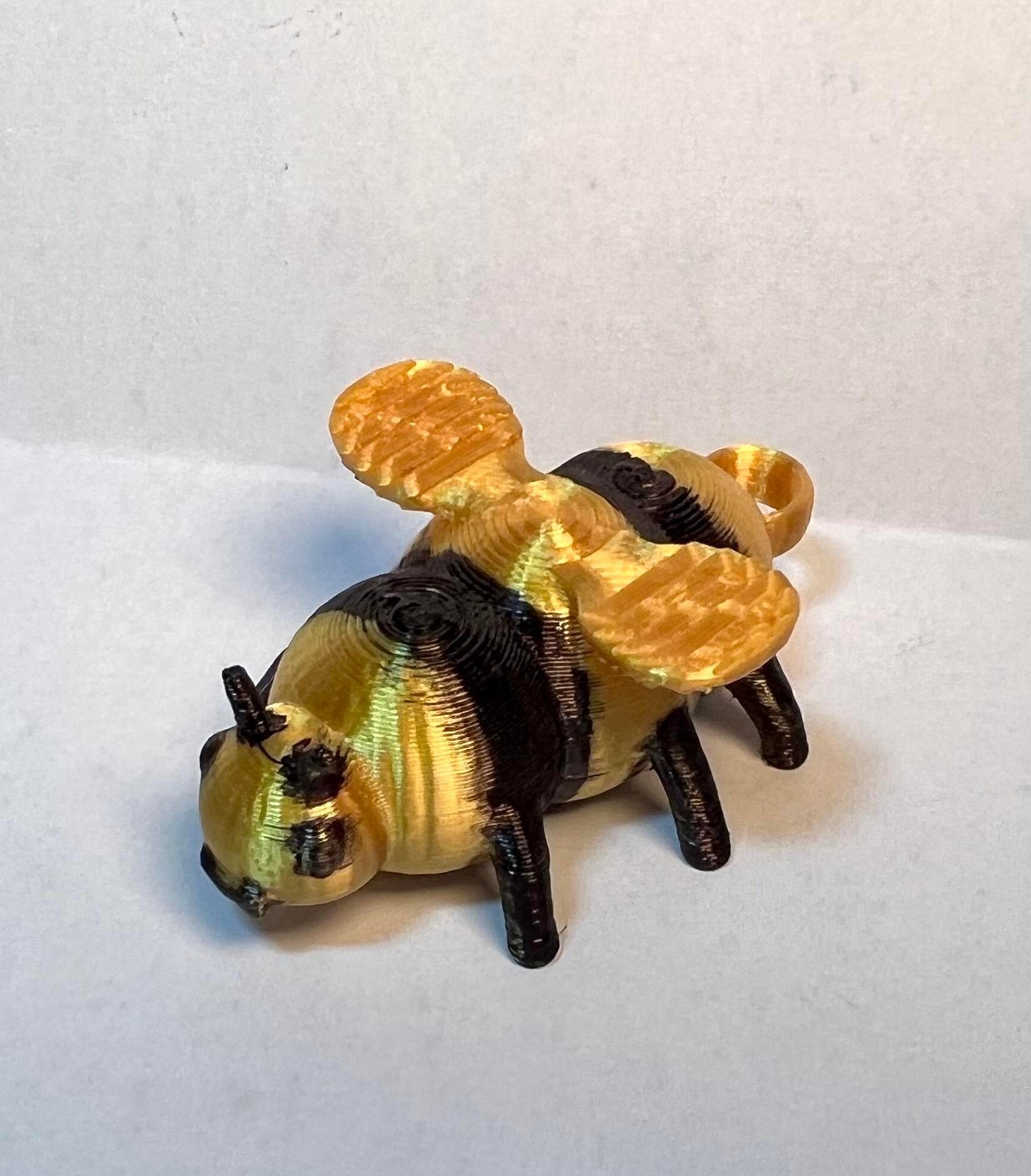 Bumblebee keyring 3d model
