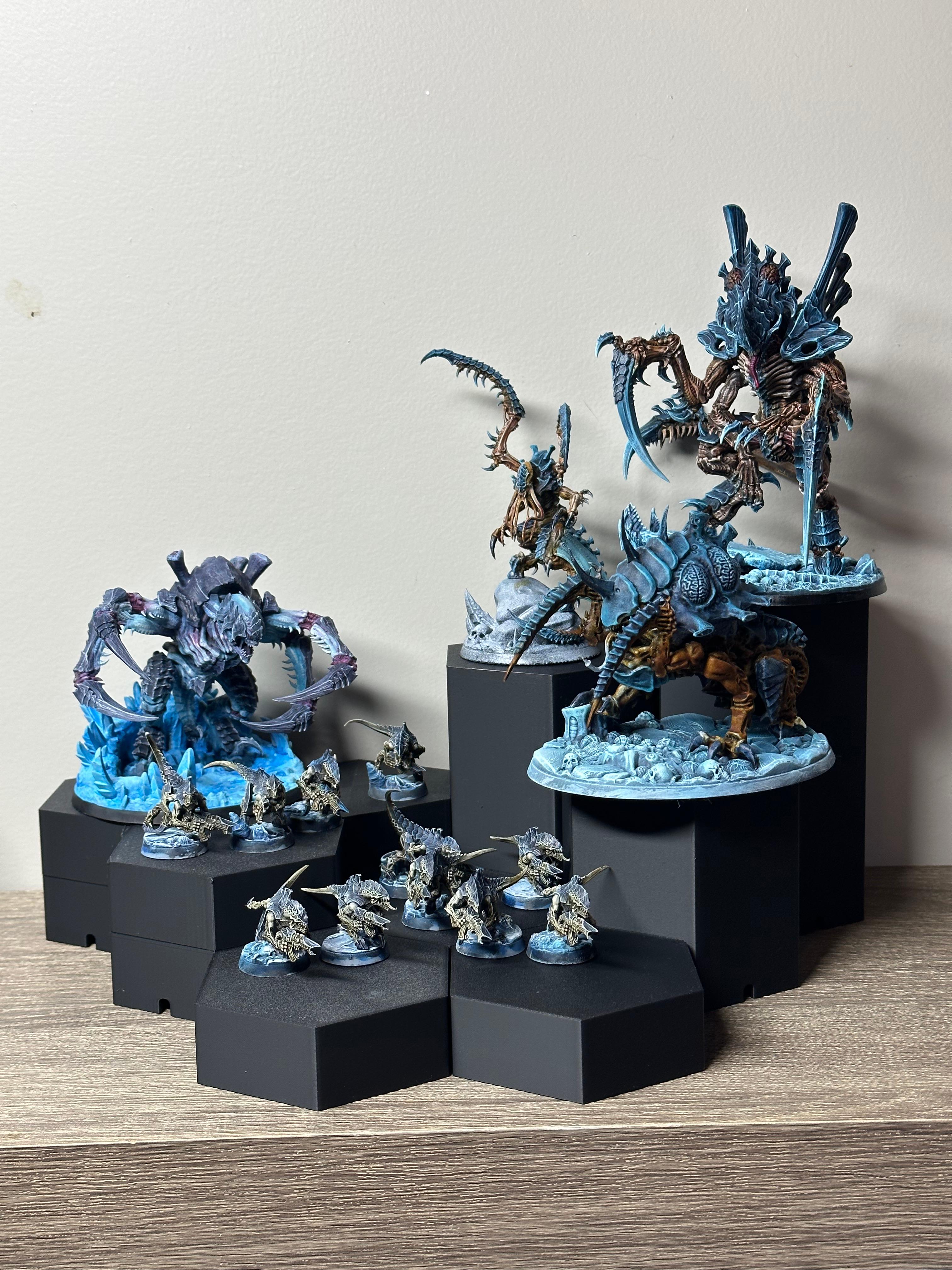 Figure Stand - Display Models - Print in Place 3d model