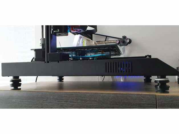 Verstellbare Daempferfuesse fuer den 3D-Drucker 3d model