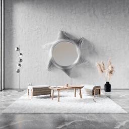 Starfish Mirror Wall Art Design 3d model
