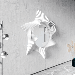 Starfish Mirror Wall Art Design 3d model