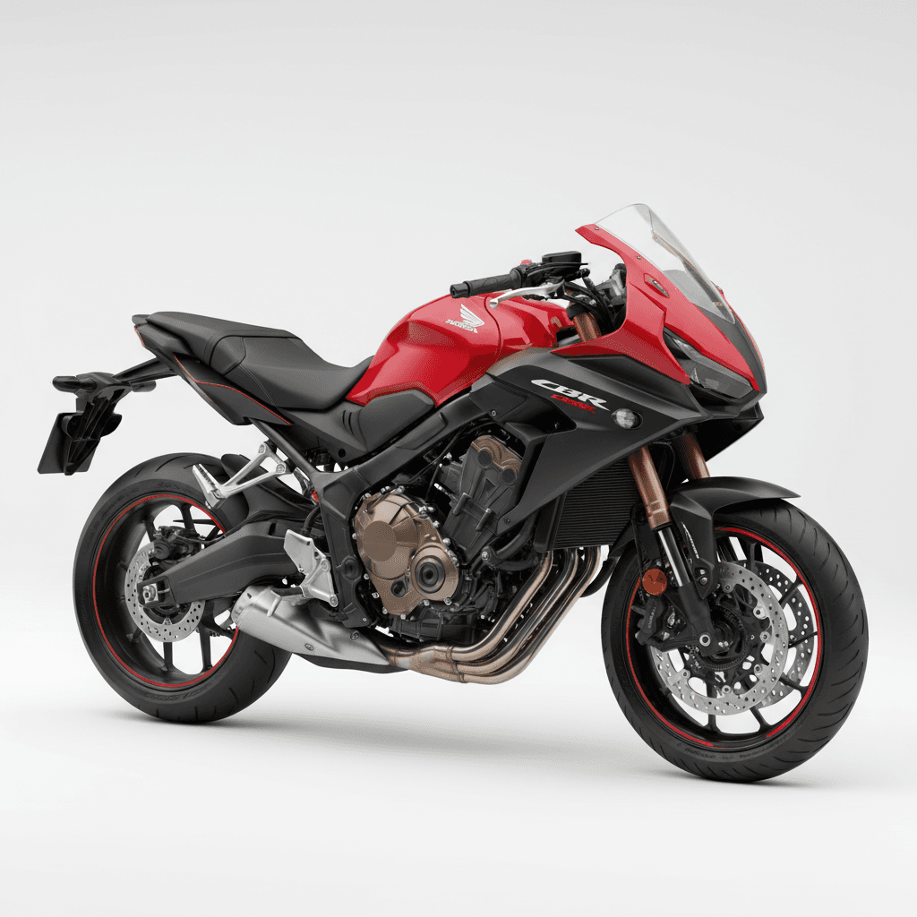 Honda CBR650R Sport Racing Motorcycle 3d model