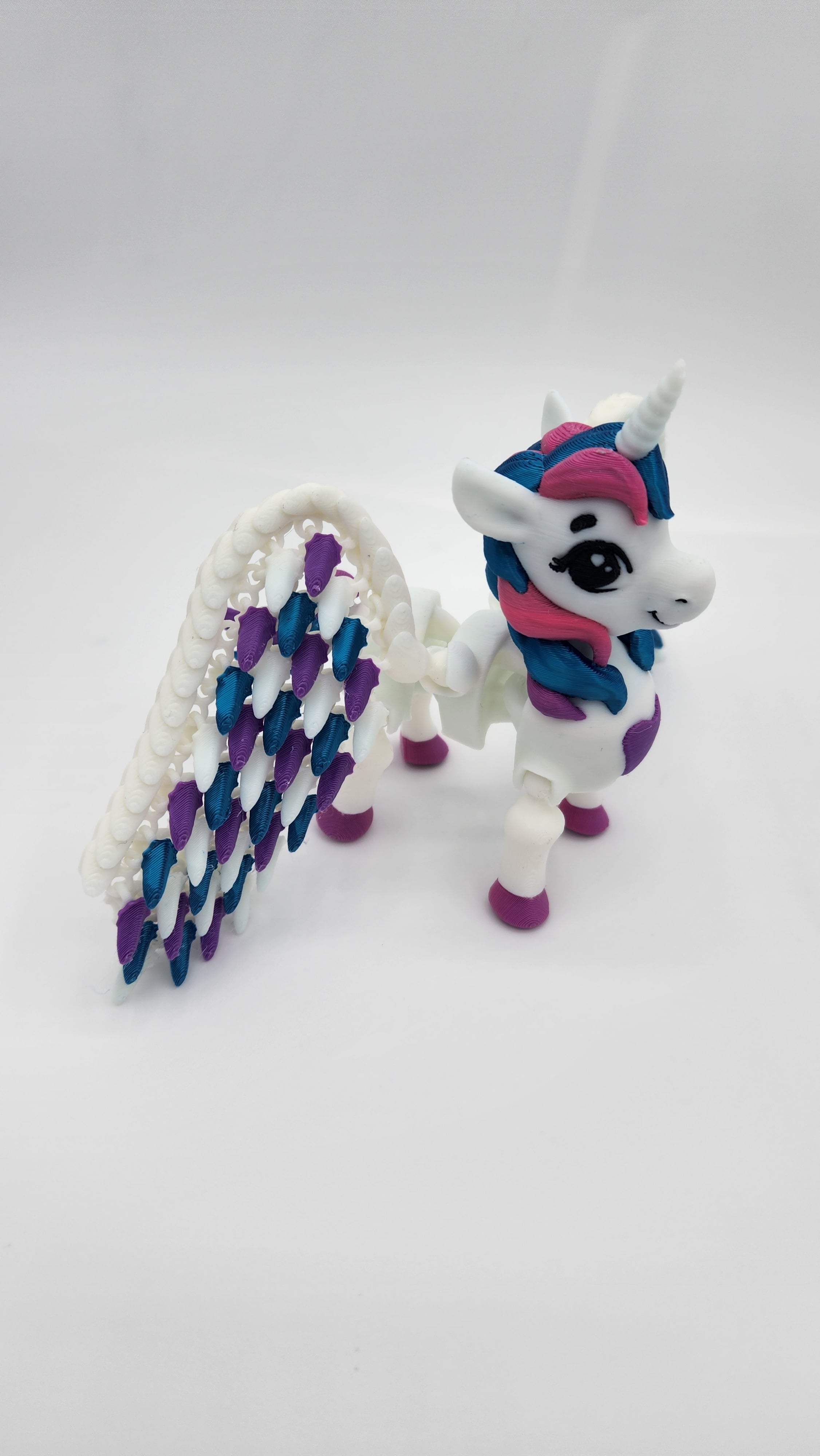 Cute Flexi Unicorn 3d model