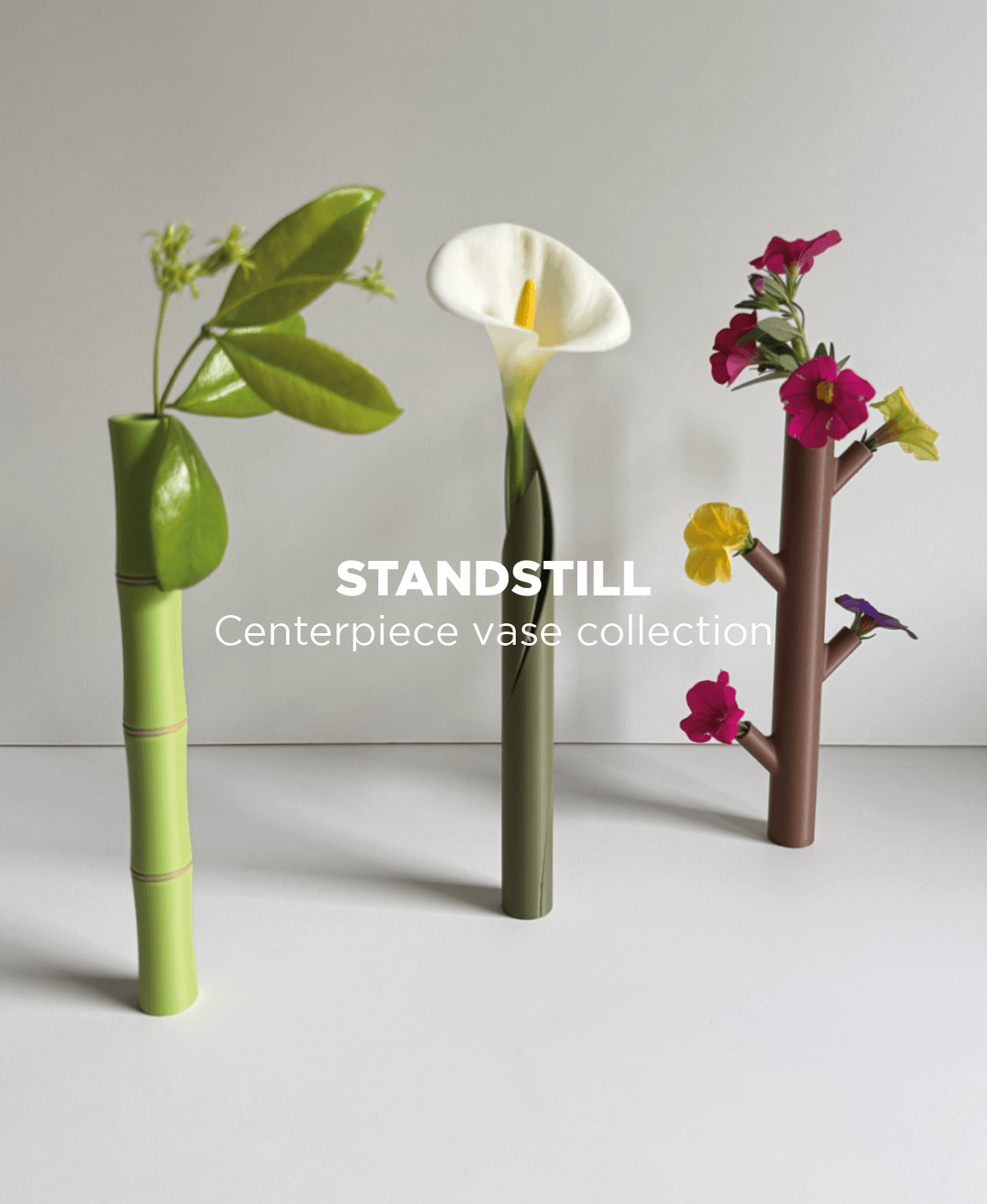 Standstill, centerpiece vase collection. 3d model