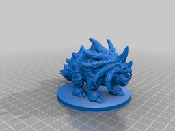 Dodongo Boss 3d model