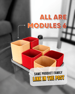 Heart Coregrid Organizer - Valentine’s Gifts - Storage Solutions & Organizers by Lunfardo 3d model