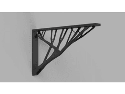 Generative Design Shelf Bracket 3d model