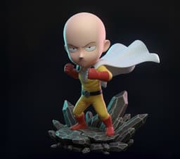Saitama – Chibi STL 3d model