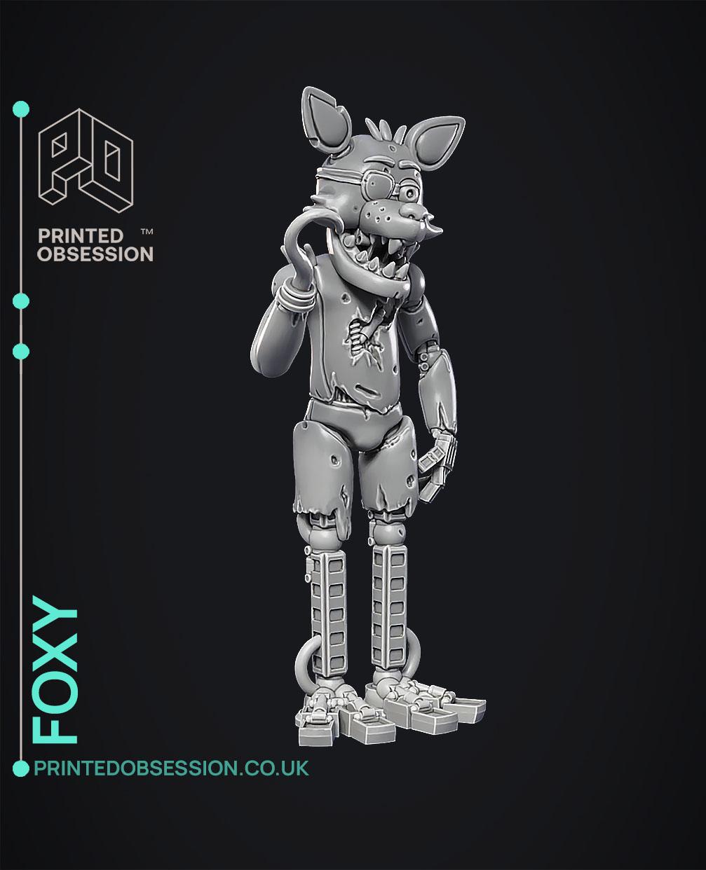 Foxy - FNAF - Fan Art 3d model