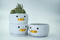 Mini Duck Planter 3d model
