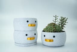 Mini Duck Planter 3d model