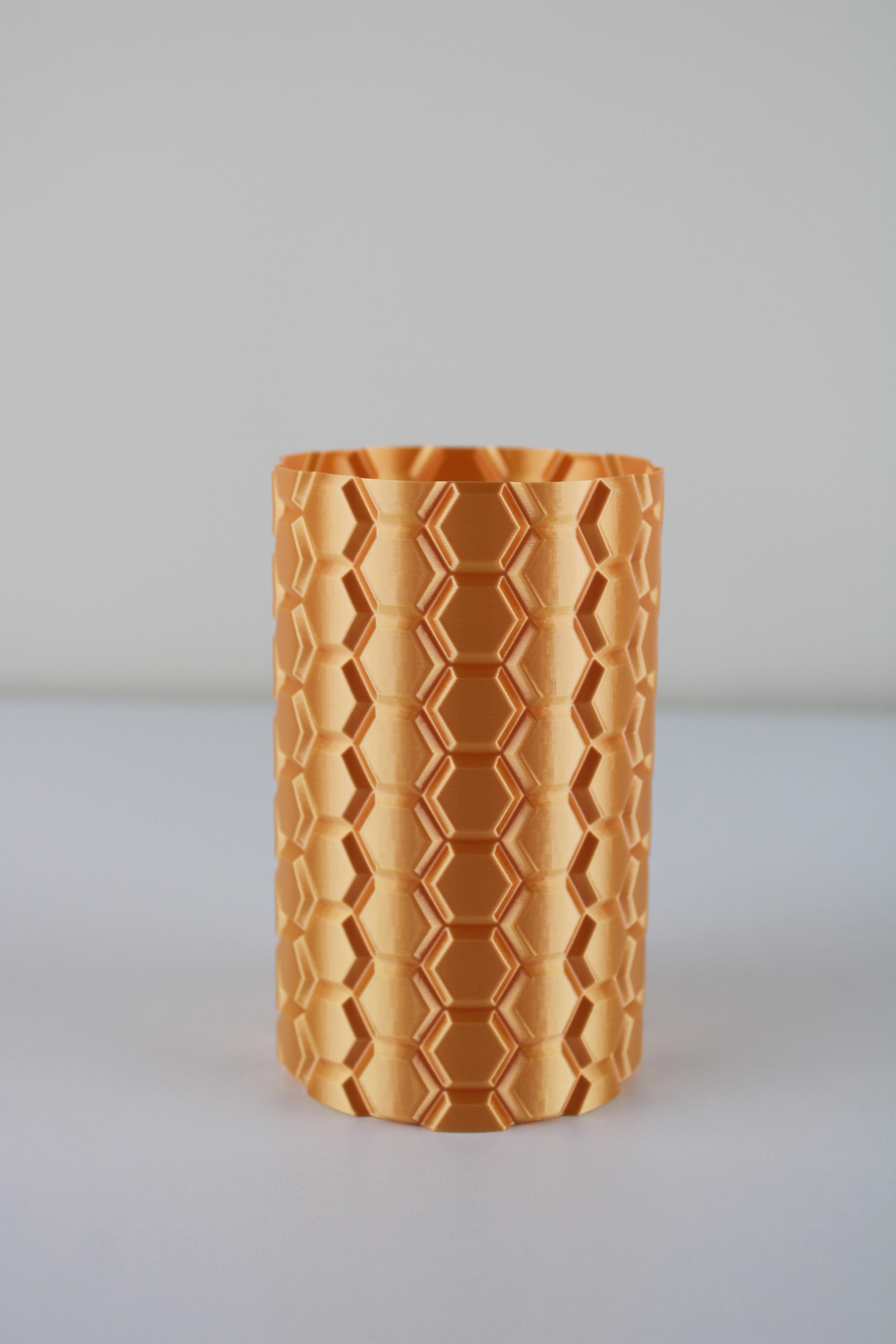 Honeycomb Vase (vase mode) 3d model