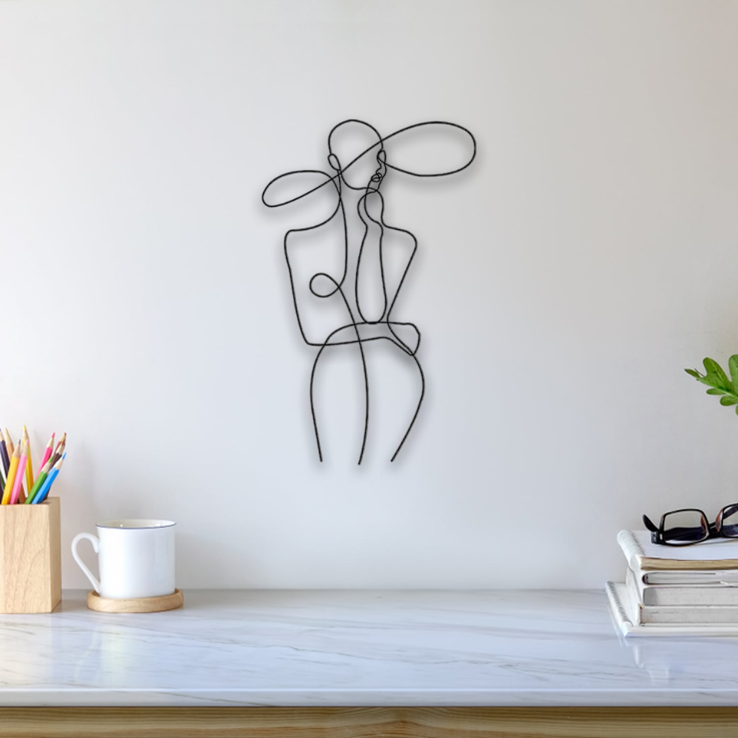Hat Wall Art 3d model