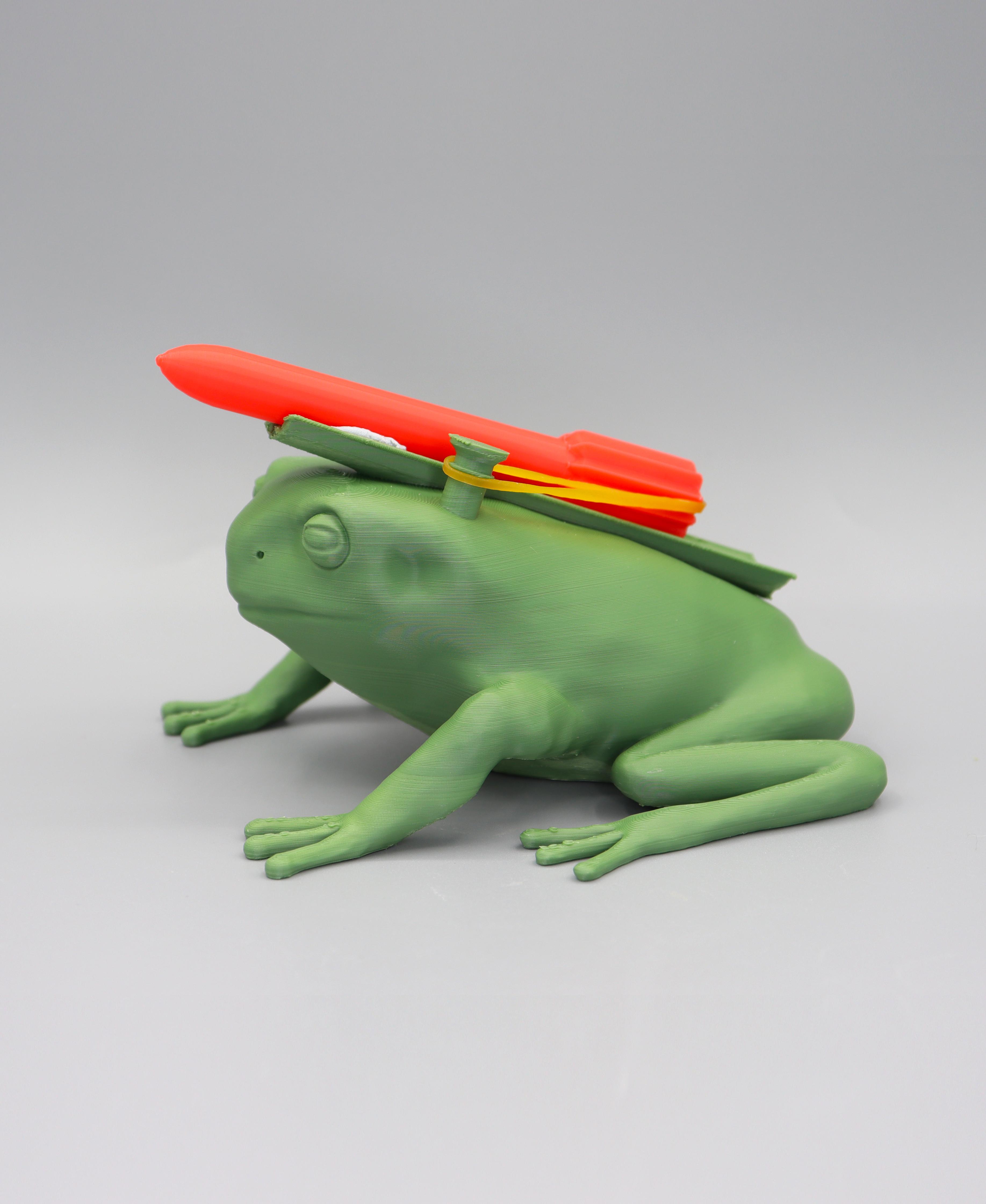 Missile toad toy 3d model