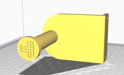 Twotrees sapphire plus side spool holder 3d model