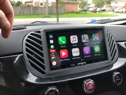 Fiat 500 Abarth 2DIN Head Unit Facsia 3d model