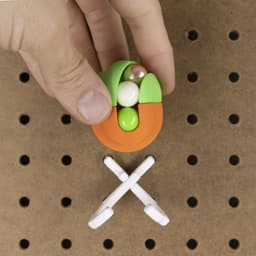 Fidj Puzzle // Peg Anything X Mount 3d model