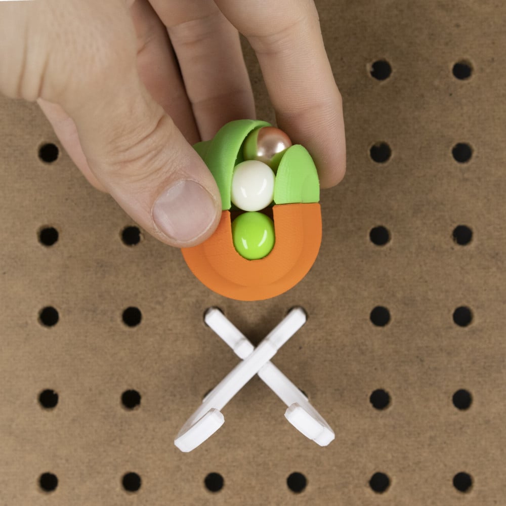 Fidj Puzzle // Peg Anything X Mount 3d model
